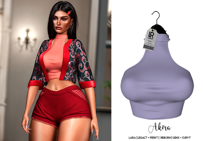 LEROY - Akira Cropped - Lavender