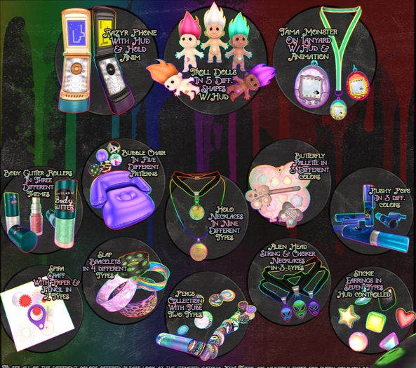 :[P]:- Radikal Gatcha:// Holo Necklaces Unicorn