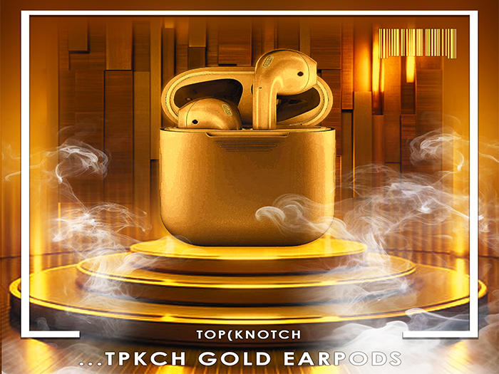 ...TPKCH EARPODS (GOLD)