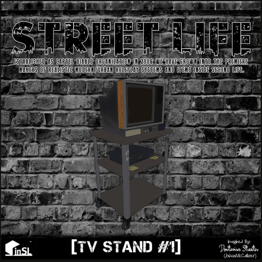 Street Life: TV Stand #1
