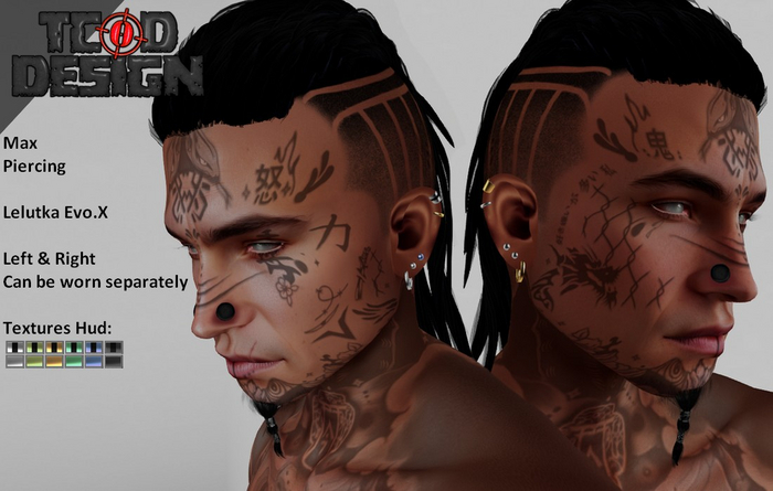 Piercing [Lelutka Evo.X] ~ Max [DEMO]
