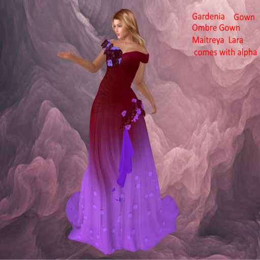 <JB> Gardenia Gown Lavender Maitreya