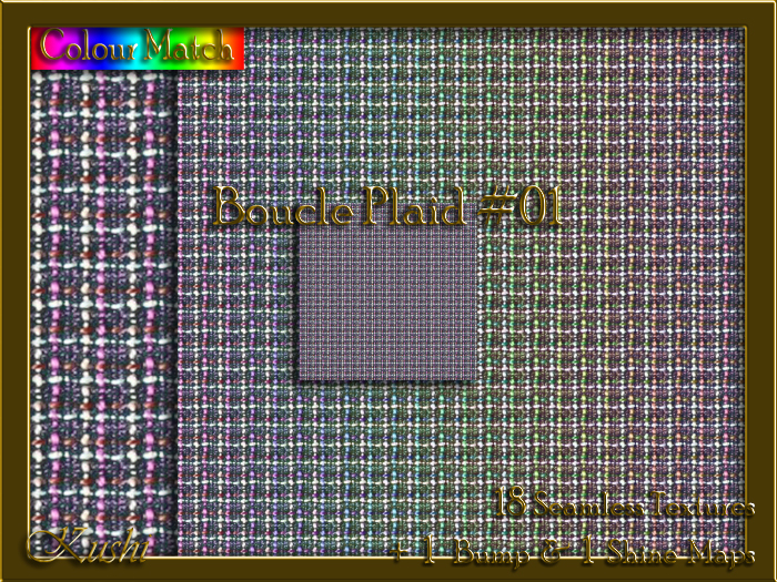 Boucle Plaid #01 Texture Pack