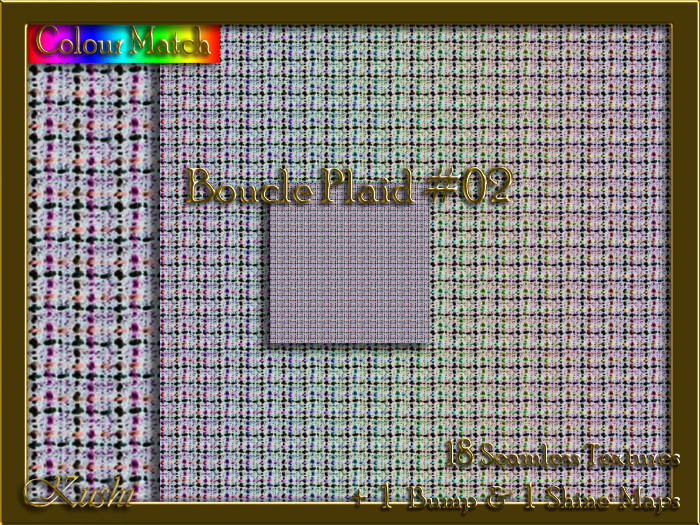 Boucle Plaid #02 Texture Pack