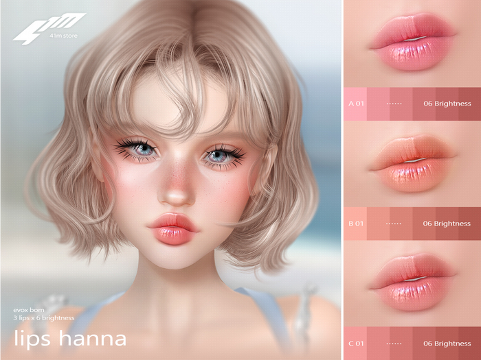 41m / Lips Hanna / EvoX: 18 Colors