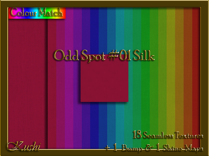 Odd Spot #01 SILK Texture Pack
