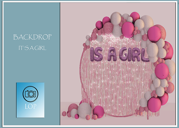 LOP BACKDROP GIRL 