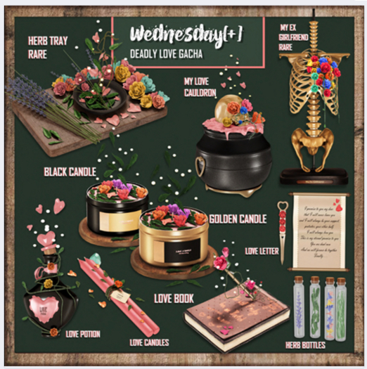 Wednesday[+] ~ Deadly Love ~ My Ex Girlfriend - RARE