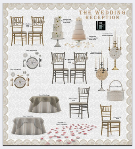The Loft - Wedding Reception Chair - Mr Silver - RARE