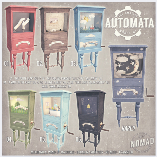 NOMAD // "Sweet Dreams " Automaton RARE