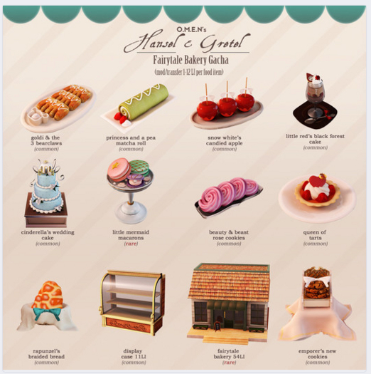 Hansel + Gretel - Little Mermaid Macarons RARE