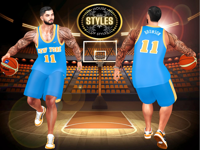 New York Knicks BRUNSON Men's Basketball Jersey