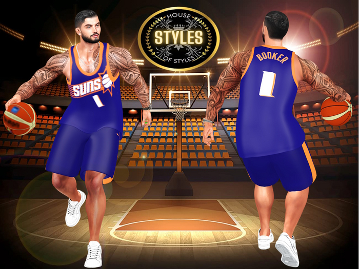 Phoenix Suns BOOKER Men's Basketball Jersey