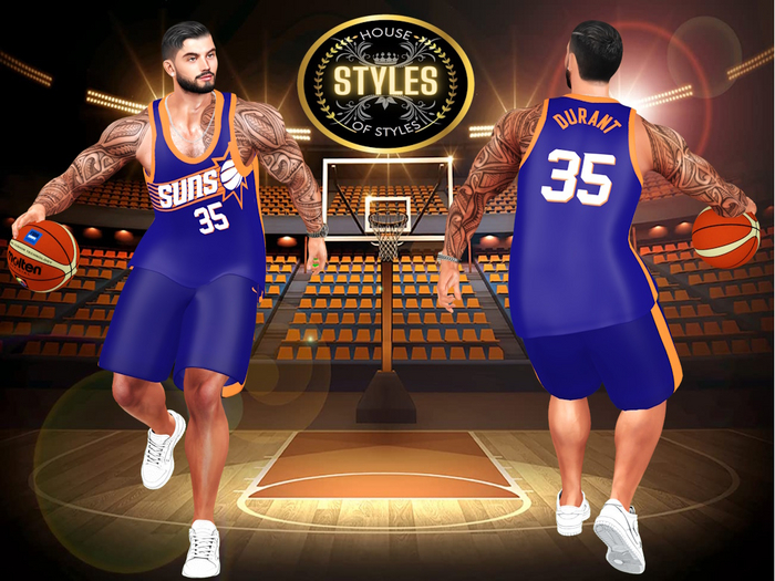 Phoenix Suns DURANT Men's Basketball Jersey