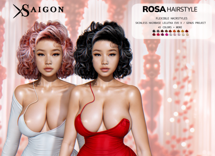 SaiGon - " Rosa Hairstyles " PACKS