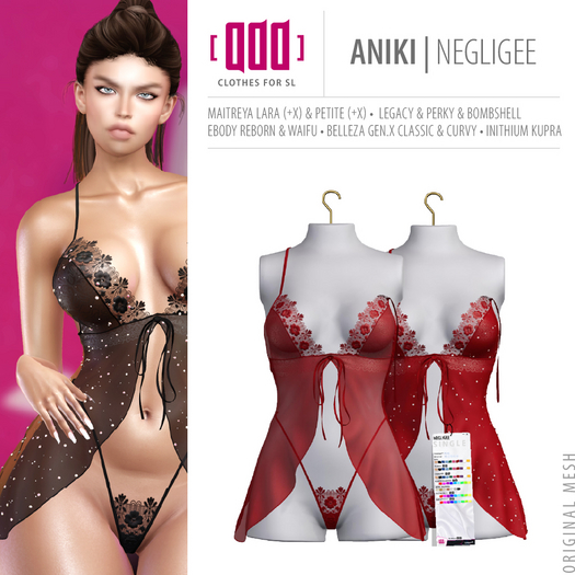 [ADD] Aniki Negligee - Red