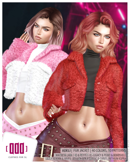 [ADD] Adeli Fur Jacket FATPACK