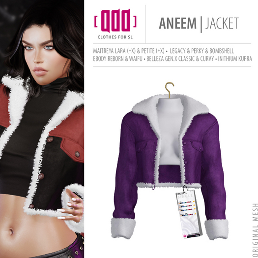 [ADD] Aneem Jacket - Violet