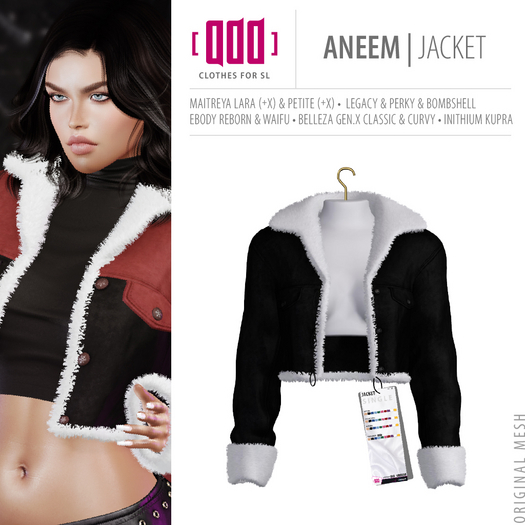 [ADD] Aneem Jacket - Black