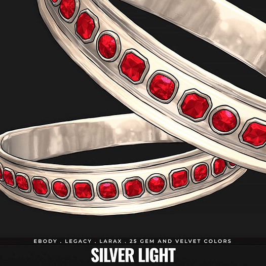 [BL] Ivy choker G&M . silver light