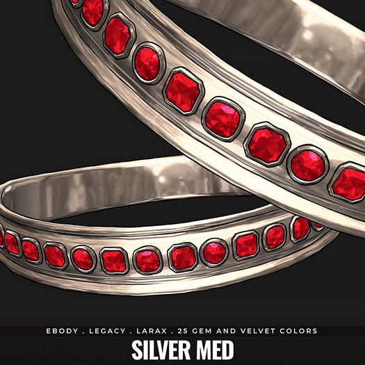 [BL] Ivy choker G&M . silver med
