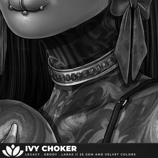 [BL] Ivy choker G&M . FATPACK DEMO