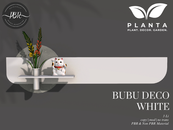 Planta - Bubu Deco White