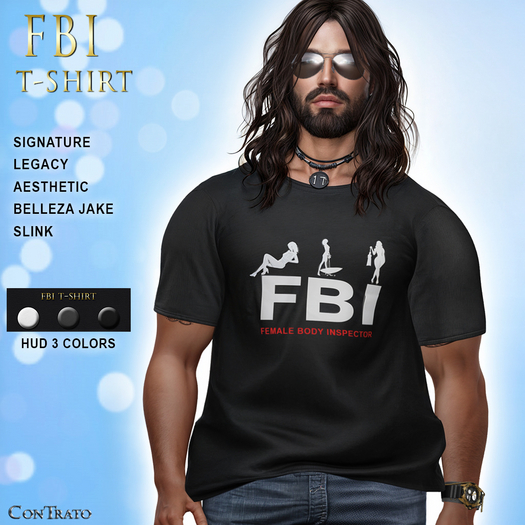 [ConTrato] FBI T-shirt