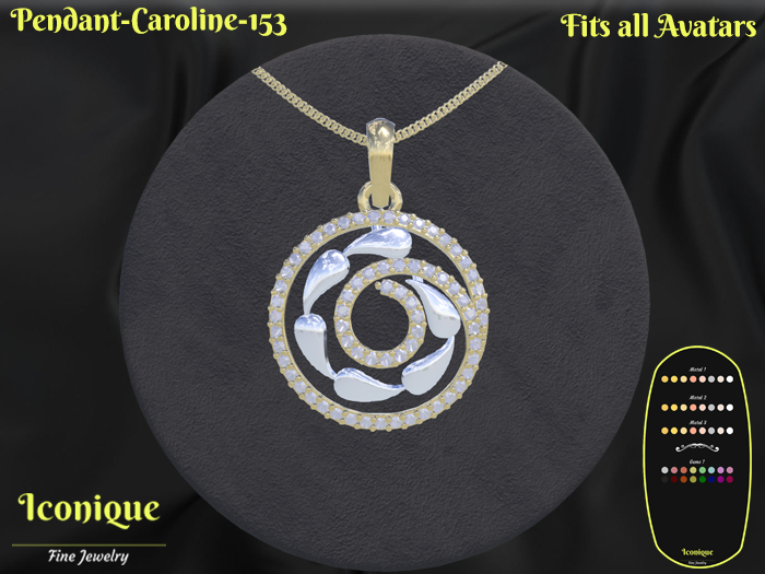 Pendant-Caroline-153 - Jewelry Box