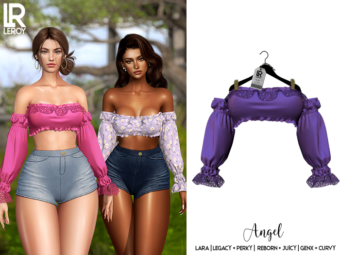 LEROY - Angel Top - Purple