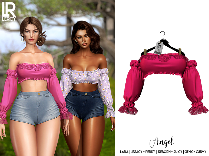 LEROY - Angel Top - Persian Red
