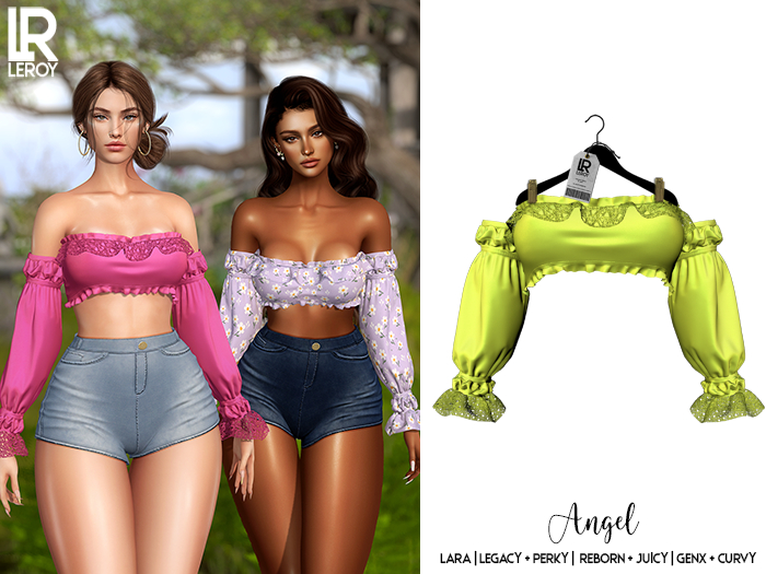 LEROY - Angel Top - Lemon