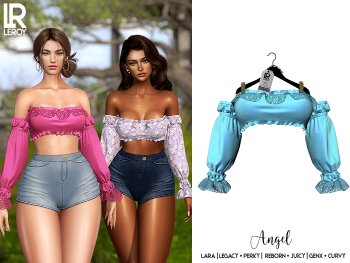 LEROY - Angel Top - Blue Light