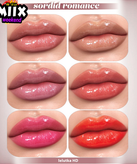 [PAIX] Sordid Romance Lip Balm - Lel Evo HD - Fatpack