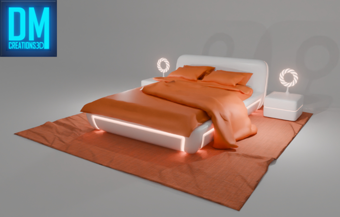 Bed F02 Full Perm Mesh