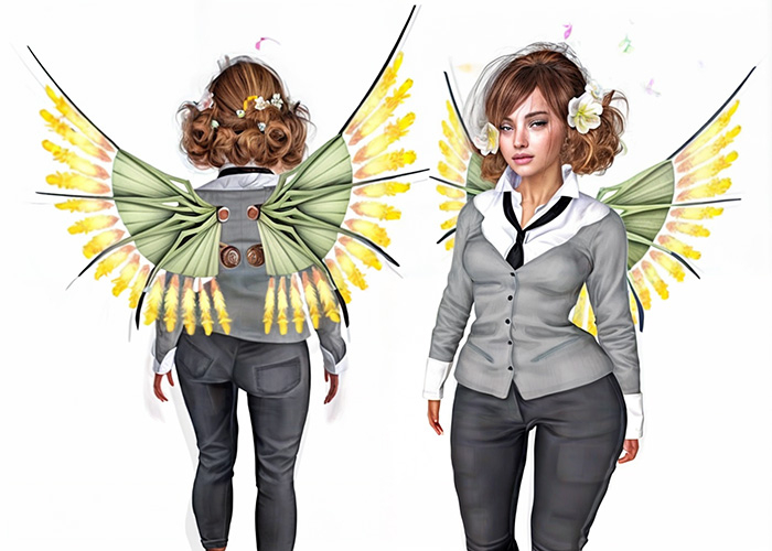 *Heart* - Steampunk Wings 2