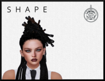 FDG SHAPE  clarissa HEAD raven
