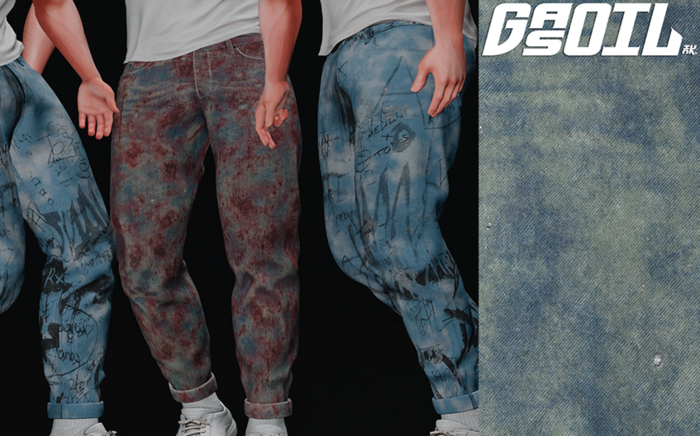 [GL - inc.] - Lane Jeans Classic Washed Denim