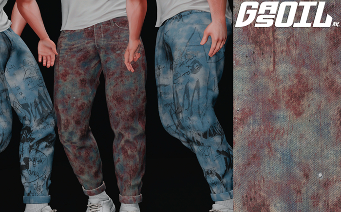 [GL - inc.] - Lane Jeans Blood Blue Denim