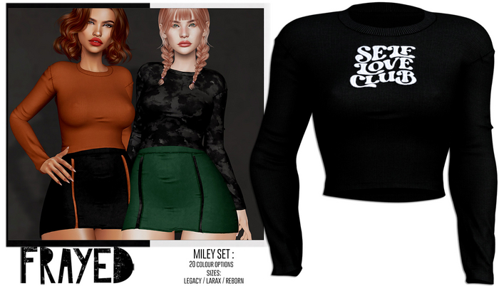 Frayed - Miley Top - SLC