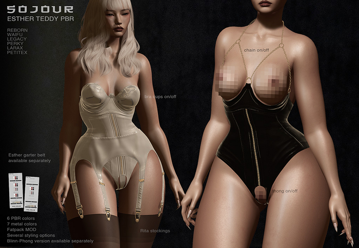 SOJOUR - Esther teddy - PBR - fatpack