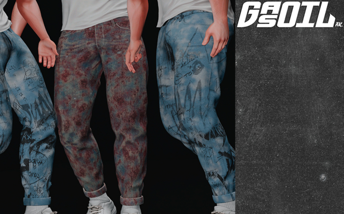 [GL - inc.] - Lane Jeans Black Denim