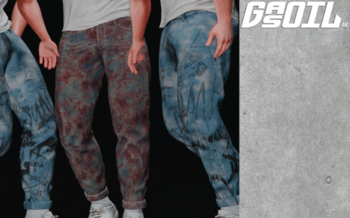 [GL - inc.] - Lane Jeans Gray Denim