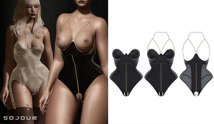 SOJOUR - Esther teddy - PBR - crow