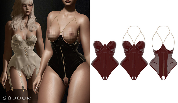 SOJOUR - Esther teddy - PBR - scarlet