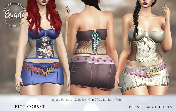 EVADO - Riot Corset - COLOR 14