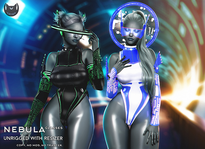 ~UKYAH~ Nebula Glasses (F/M Unrigged) - Fatpack