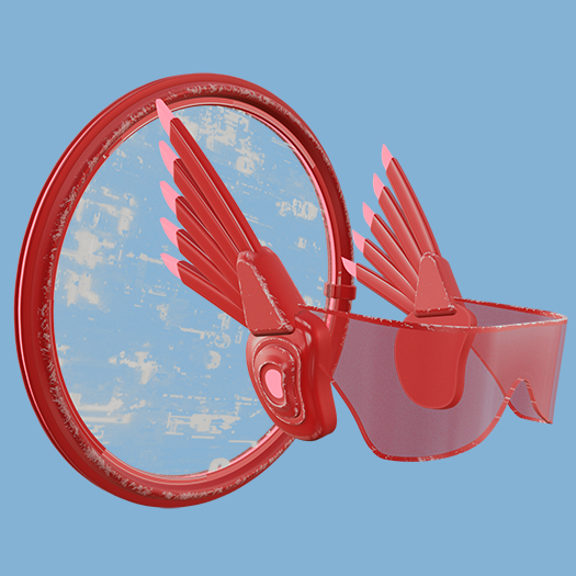~UKYAH~ Nebula Glasses - F/M Unrigged (01- Red)