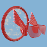 ~UKYAH~ Nebula Glasses - F/M Unrigged (01- Red)