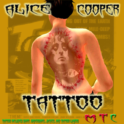 Alice Cooper TattooFe